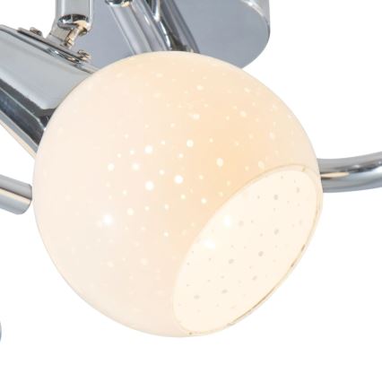 LED Σποτ DOXY 3xE14/4W/230V γυαλιστερό χρώμιο