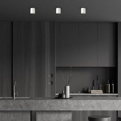 LED Σποτ GEORGE 1xE27/6W/230V διάμετρος 11 cm λευκό