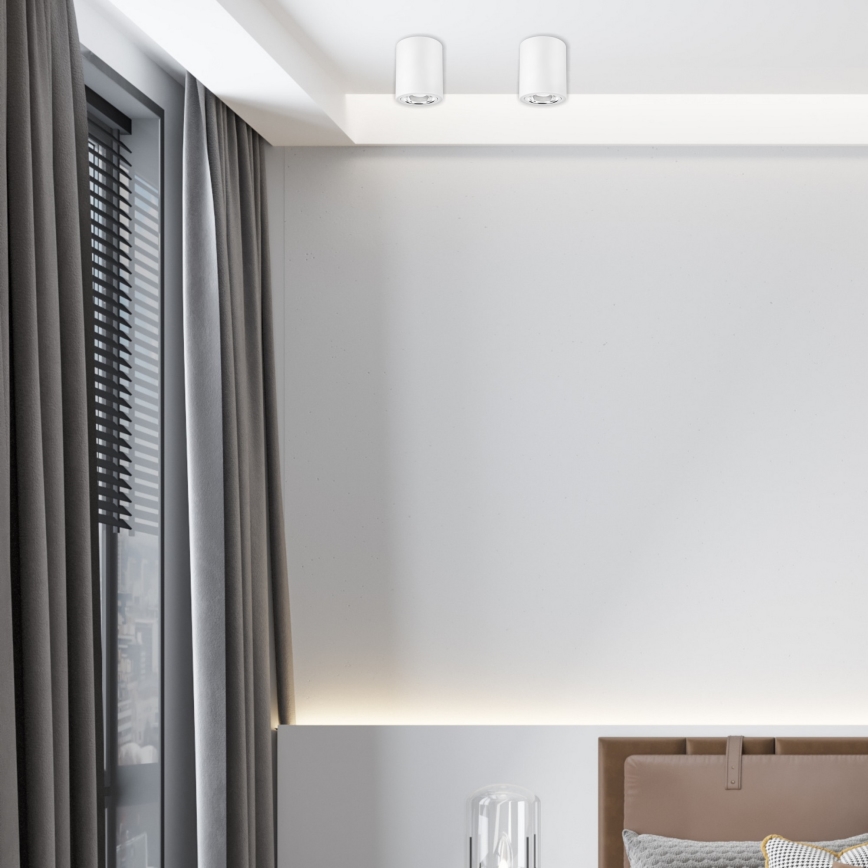 LED Σποτ TACO 1xE27/15W/230V λευκό