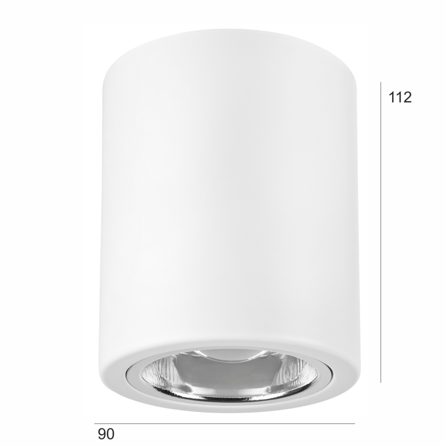 LED Σποτ TACO 1xE27/15W/230V λευκό