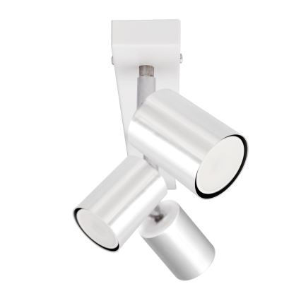 LED Σποτ TUNE 3xGU10/4,8W/230V ματ χρώμιο/λευκό