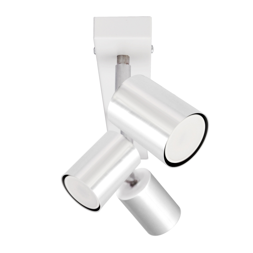 LED Σποτ TUNE 3xGU10/4,8W/230V ματ χρώμιο/λευκό