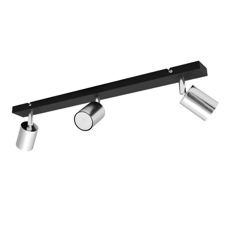 LED Σποτ TUNE 3xGU10/4,8W/230V ματ χρώμιο/μαύρο