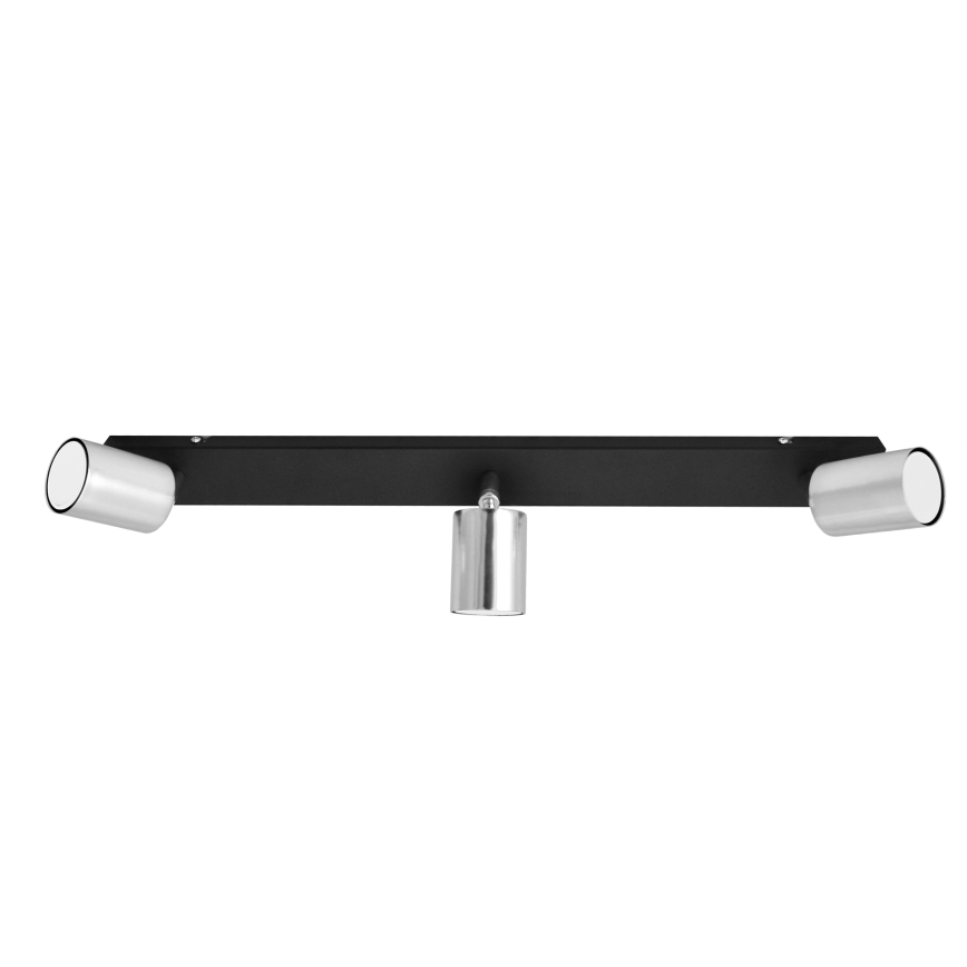 LED Σποτ TUNE 3xGU10/4,8W/230V ματ χρώμιο/μαύρο