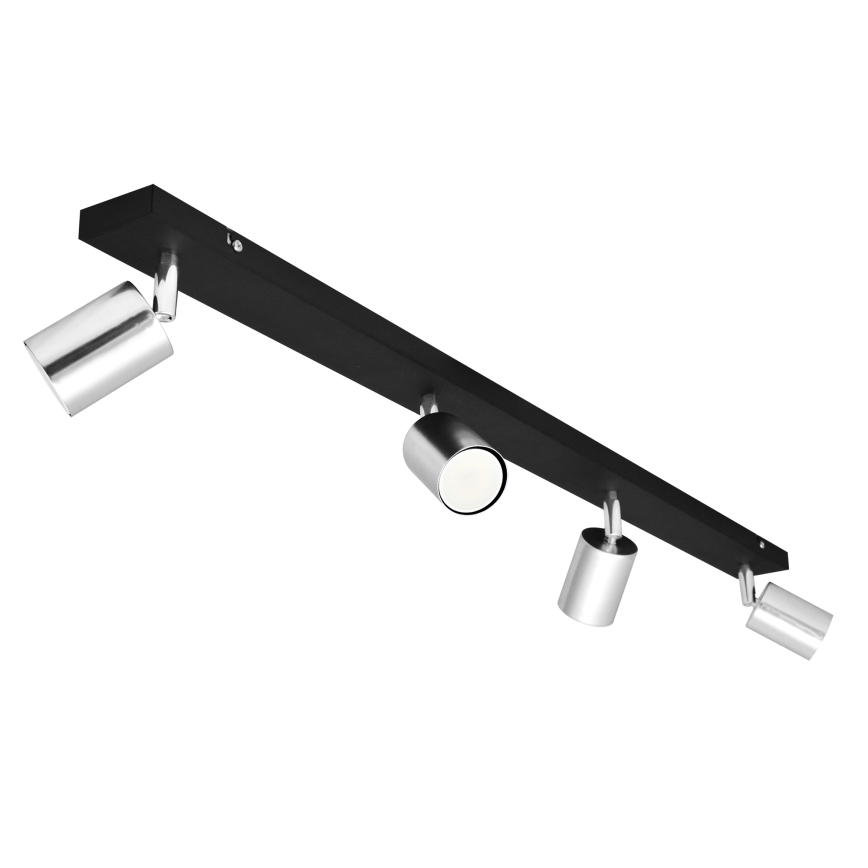 LED Σποτ TUNE 4xGU10/4,8W/230V ματ χρώμιο/μαύρο