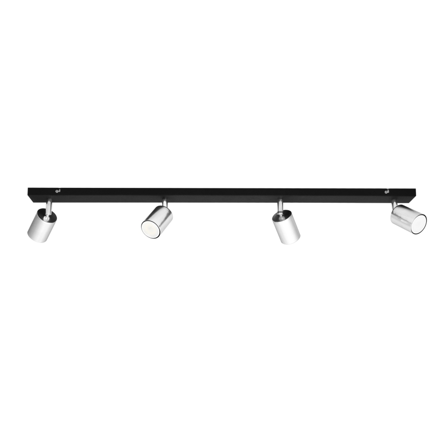 LED Σποτ TUNE 4xGU10/4,8W/230V ματ χρώμιο/μαύρο
