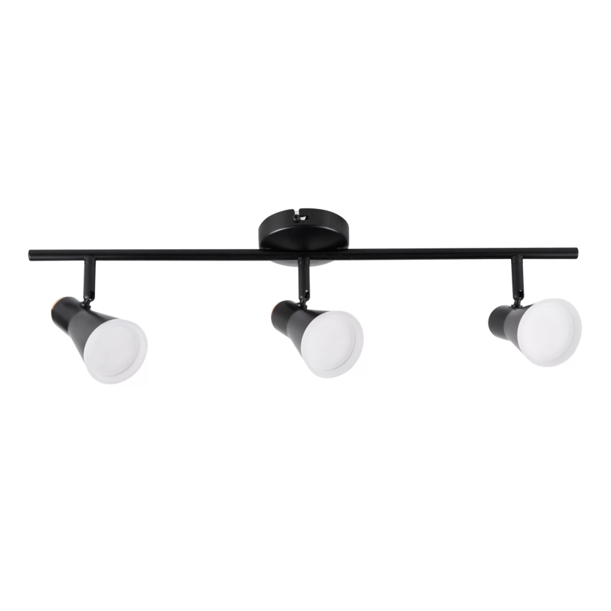 LED Σποτ με 3 φώτα BERG 3xLED/4,2W/230V μαύρο