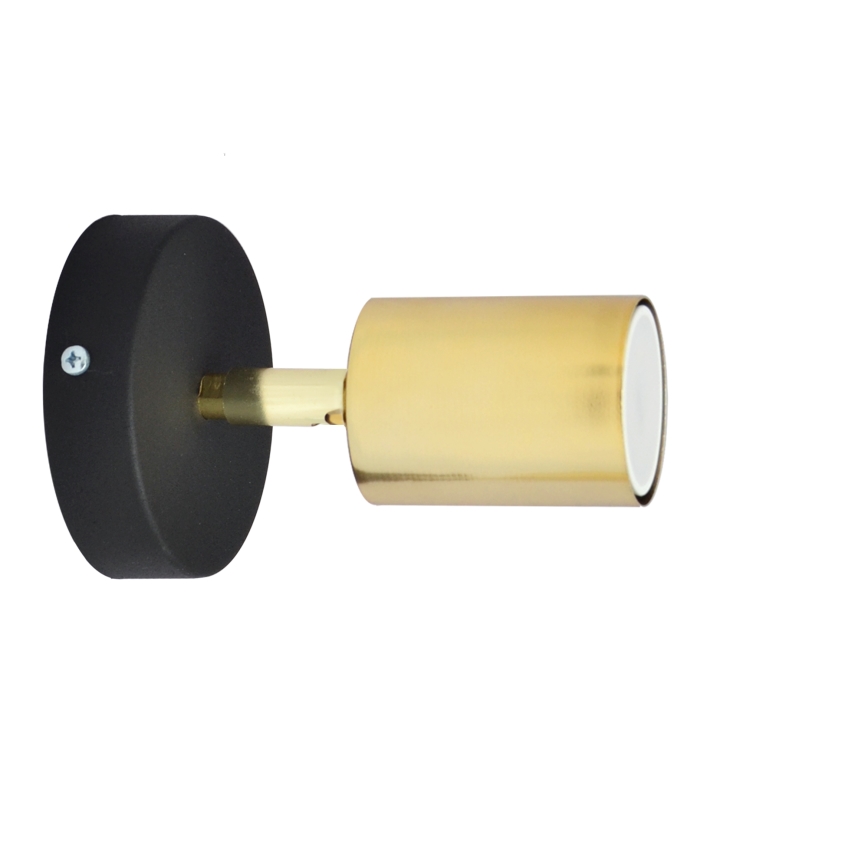 LED Σποτ τοίχου TUNE 1xGU10/4,8W/230V χρυσαφί/μαύρο