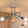 LED Σταθερό παιδικό πολύφωτο OXFORD 3xE27/15W/230V