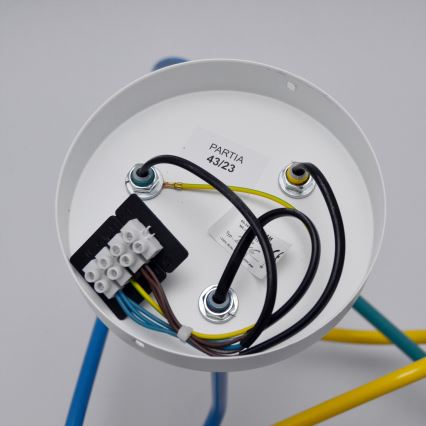 LED Σταθερό παιδικό πολύφωτο OXFORD 3xE27/15W/230V