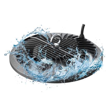 LED Τεχνικό φωτιστικό βιομηχανικού τύπου HIGHBAY LED/100W/230V 4500K IP65 γκρι