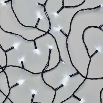 LED υπαίθρια χριστουγεννιάτικη γιρλάντα 50xLED/5m IP44 ψυχρό λευκό