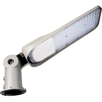 LED Φωτιστικό δρόμου με αισθητήρα λυκόφωτος SAMSUNG CHIP LED/100W/230V 6500K IP65 γκρι