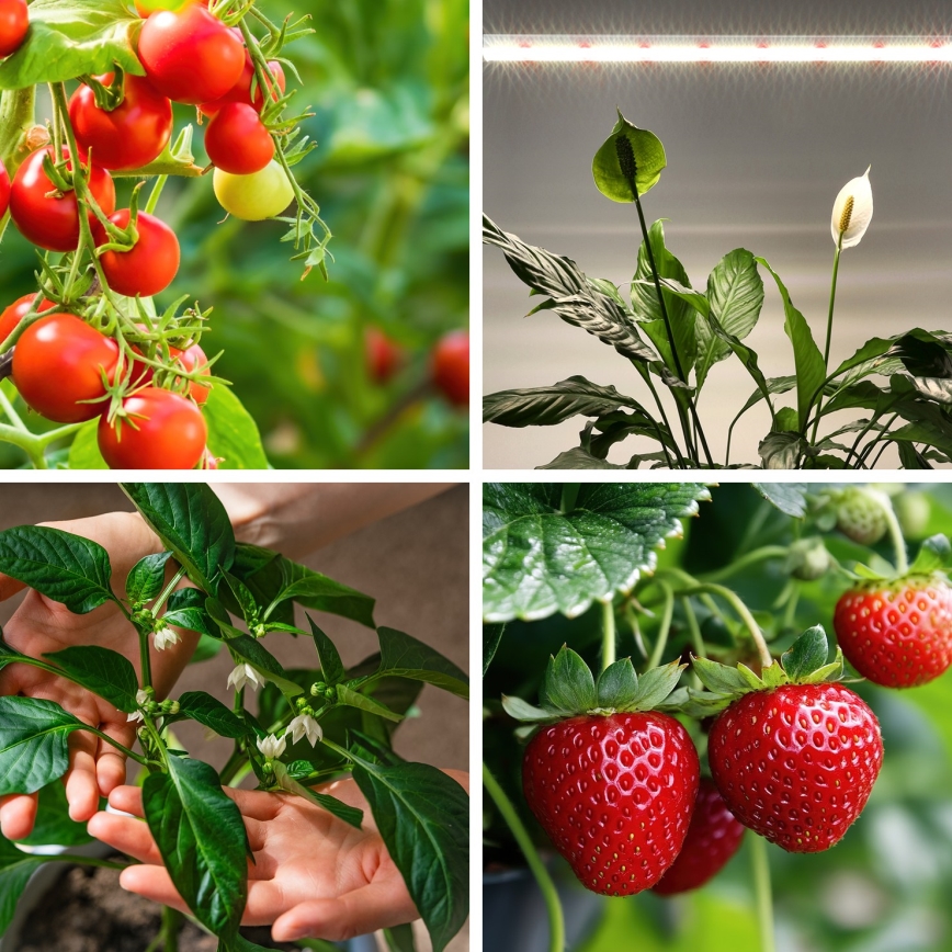LED Φωτιστικό για καλλιέργεια φυτών GROWLY LED/15W/230V