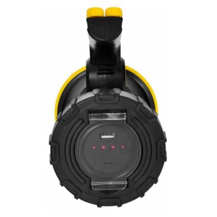 Επαναφορτιζόμενος φακός LED/5W/4000mAh + LED/3W
