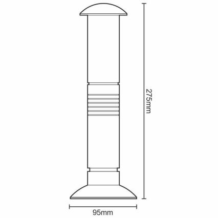 LED Φορητή λάμπα 2xLED/1xD IPX4