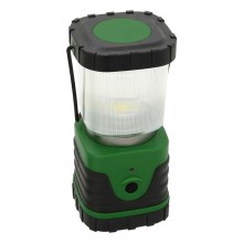LED Φορητό φανάρι LED/3xLR20 IP44 μαύρο/πράσινο