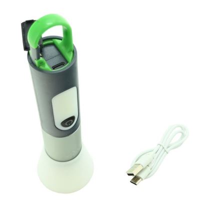 LED Επαναφορτιζόμενος Φακός LED/10W/3,7V 750 lm 10 ώρες 1500 mAh