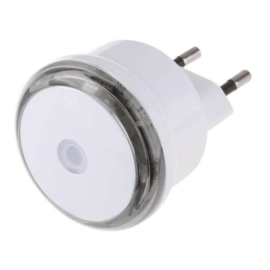 LED Φως νυκτός πρίζας με αισθητήρα φωτός 3xLED/0,5W/230V