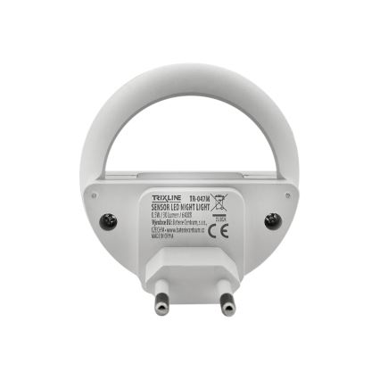 LED Φωτάκι νυκτός με αισθητήρα σούρουπου LED/0,5W/230V λευκό