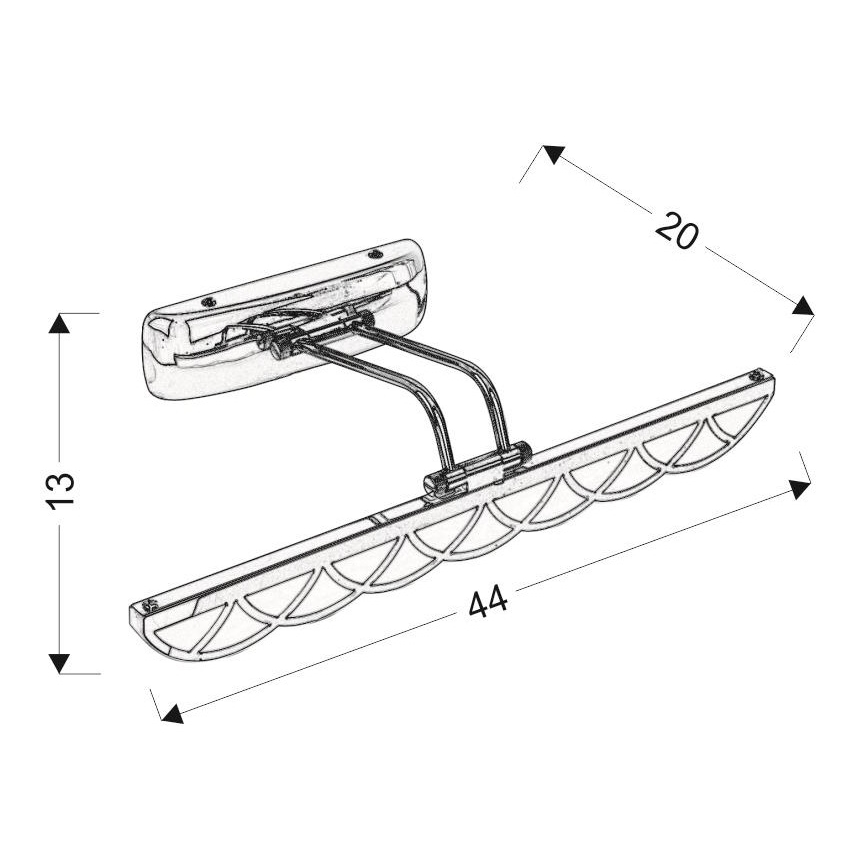LED Φωτισμός καθρέφτη MOVE LED/6W/230V