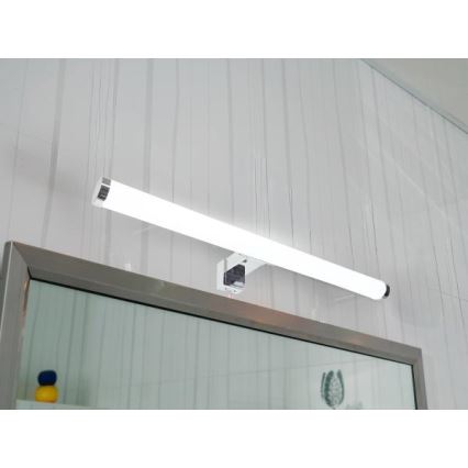 LED φωτισμός καθρέφτη μπάνιου LED/10W/230V 45 cm IP44 γυαλιστερό χρώμιο