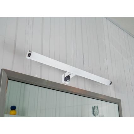 LED φωτισμός καθρέφτη μπάνιου LED/10W/230V 45 cm IP44 γυαλιστερό χρώμιο