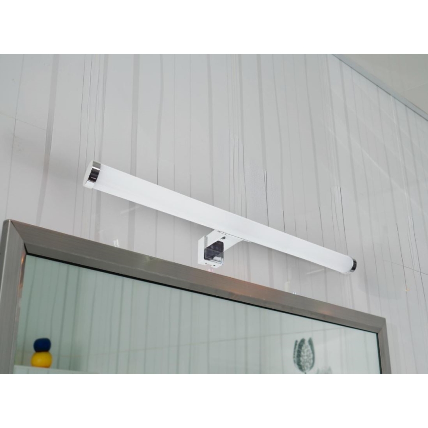 LED φωτισμός καθρέφτη μπάνιου LED/10W/230V 45 cm IP44 γυαλιστερό χρώμιο