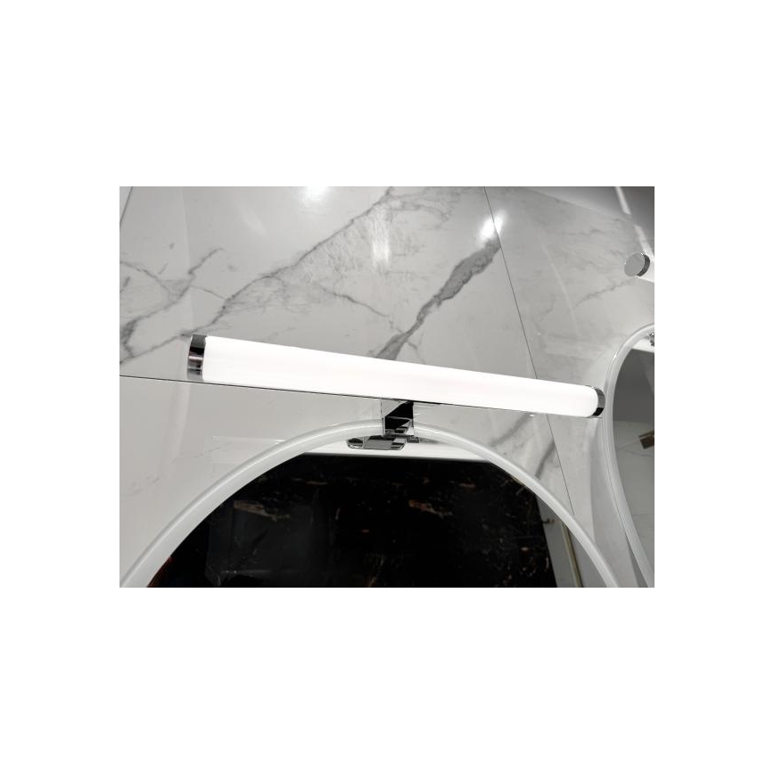 LED φωτισμός καθρέφτη μπάνιου LED/10W/230V 45 cm IP44 γυαλιστερό χρώμιο