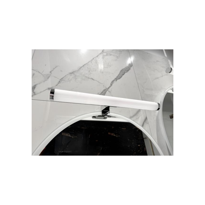 LED φωτισμός καθρέφτη μπάνιου LED/10W/230V 45 cm IP44 γυαλιστερό χρώμιο