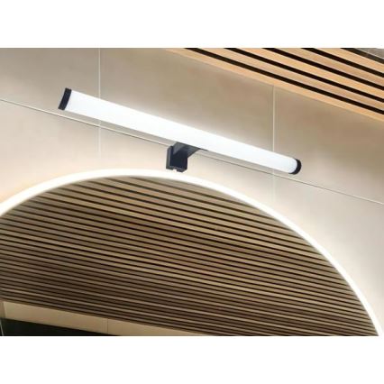 LED φωτισμός καθρέφτη μπάνιου LED/10W/230V 45 cm IP44 μαύρος