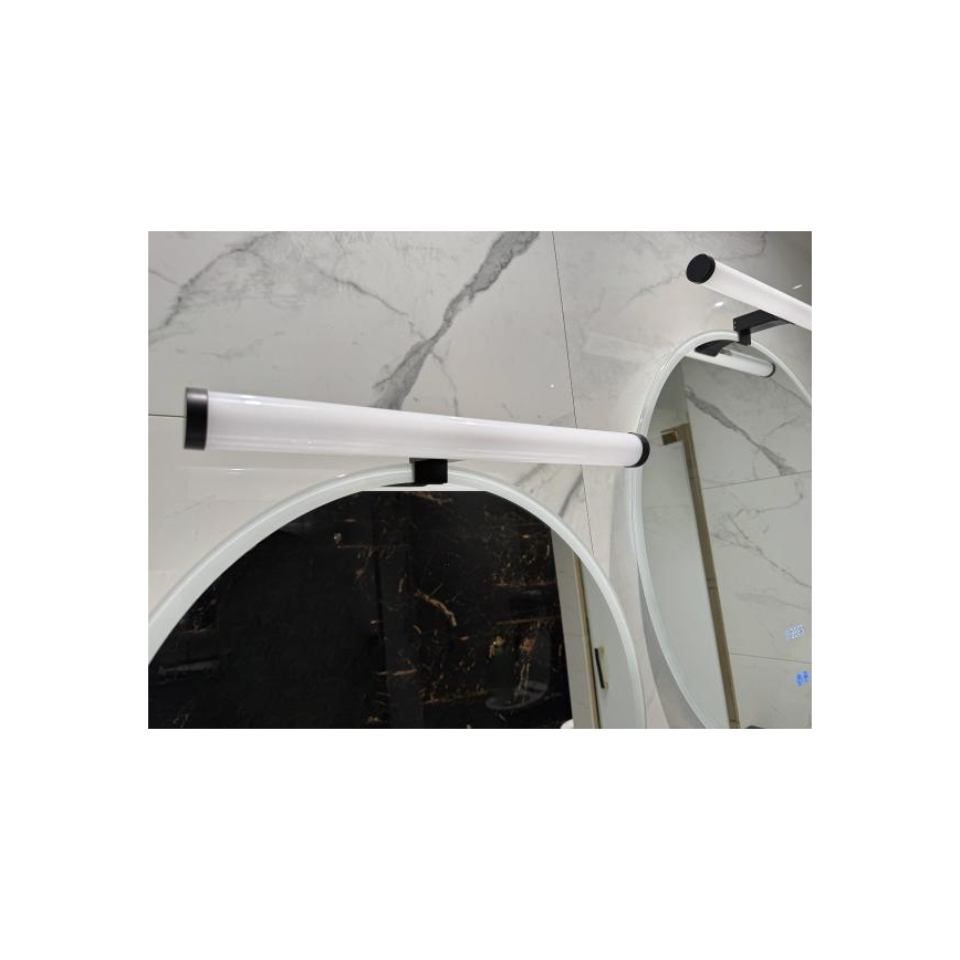 LED φωτισμός καθρέφτη μπάνιου LED/10W/230V 45 cm IP44 μαύρος