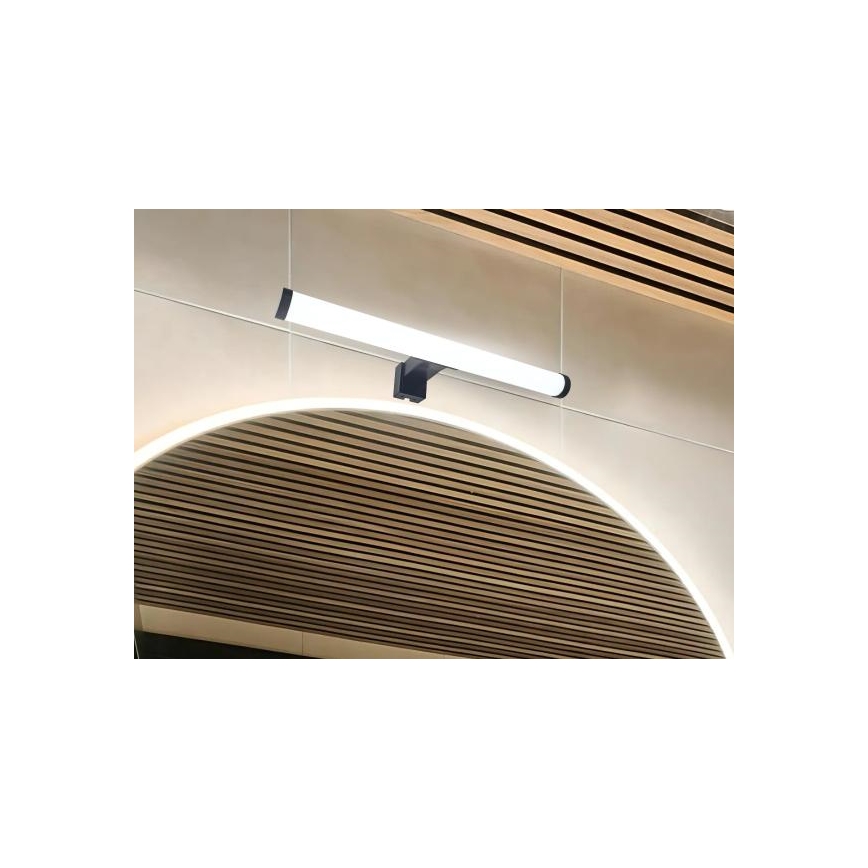 LED φωτισμός καθρέφτη μπάνιου LED/8W/230V 30 cm IP44 σε μαύρο