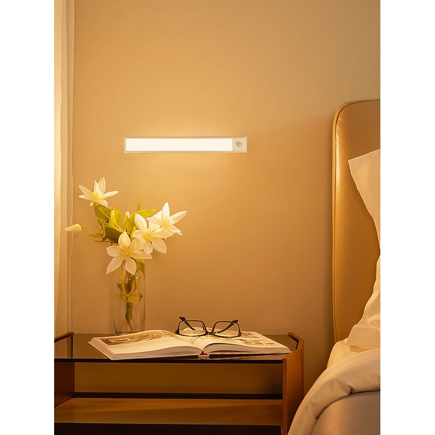 Φωτιστικό LED κάτω ντουλαπιού CABINET-4 με αισθητήρα PIR LED/1,5W/230V 1100mAh 4000K