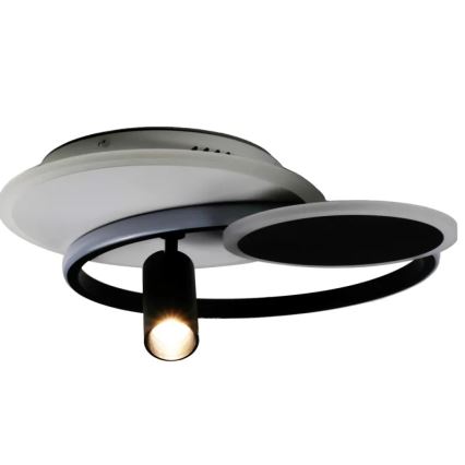LED Dimmable φωτιστικό οροφής LED/65W/230V 3000-6500K λευκό/μαύρο + τηλεχειριστήριο