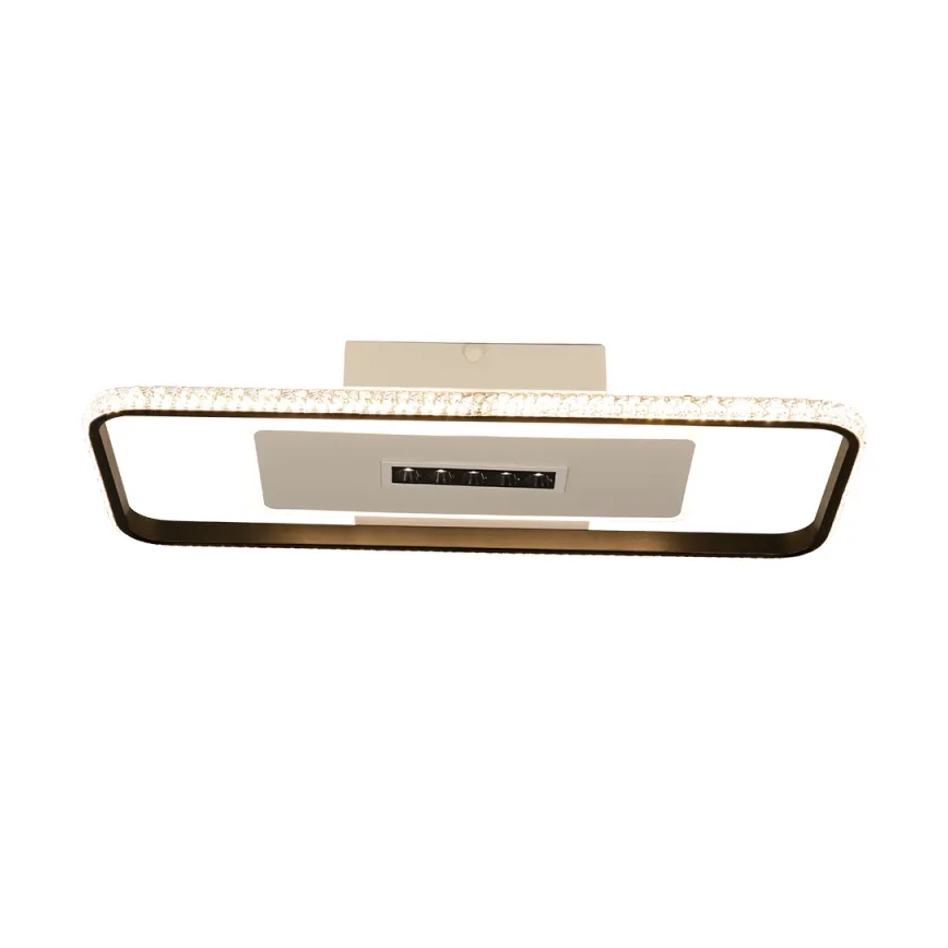 LED Dimmable φωτιστικό οροφής LED/75W/230V 3000-6500K λευκό/μαύρο + τηλεχειριστήριο