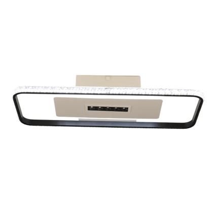 LED Dimmable φωτιστικό οροφής LED/75W/230V 3000-6500K λευκό/μαύρο + τηλεχειριστήριο