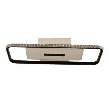 LED Dimmable φωτιστικό οροφής LED/75W/230V 3000-6500K λευκό/μαύρο + τηλεχειριστήριο