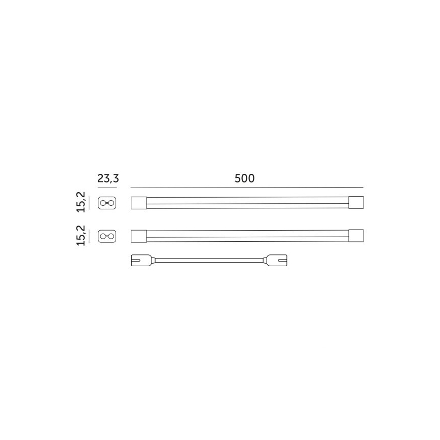 LED Φωτιστικό για καλλιέργεια φυτών GROWLY 2xLED/8,5W/230V λευκό
