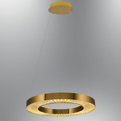 LED Φωτιστικό JESI LED/35W/230V 3000K Ø 60 εκ μπρούντζος