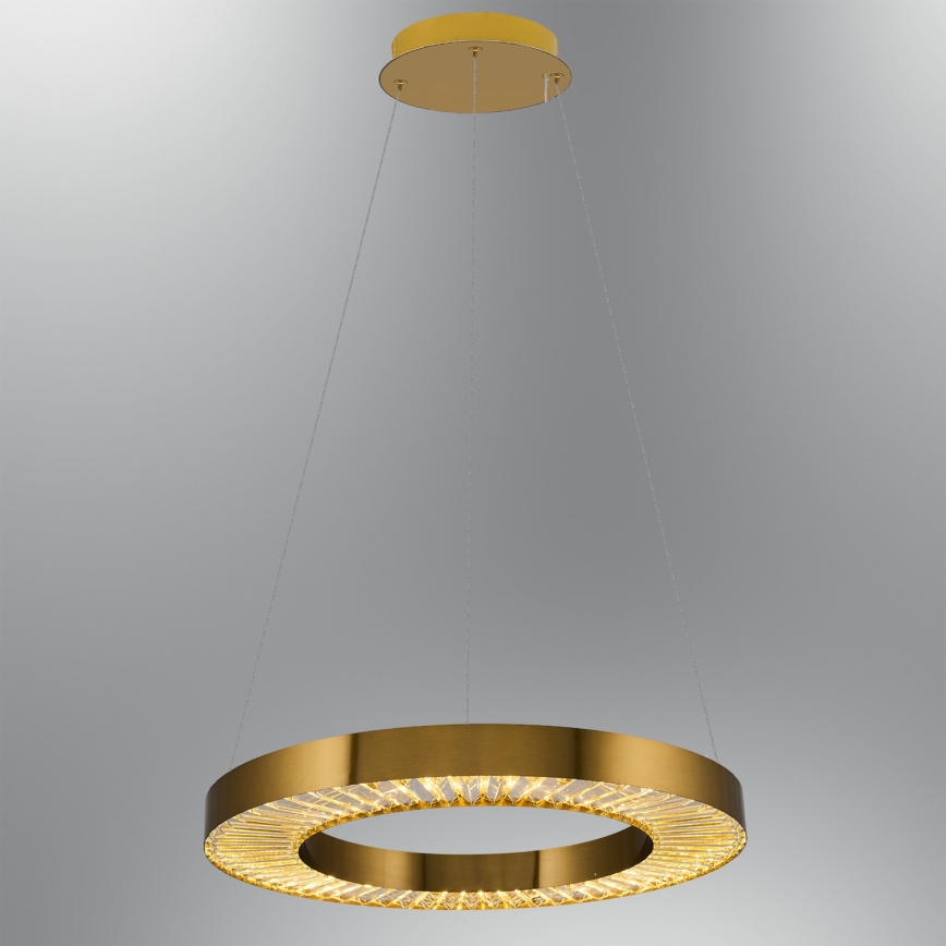 LED Φωτιστικό JESI LED/35W/230V 3000K Ø 60 εκ μπρούντζος