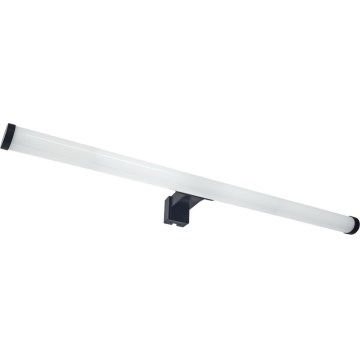 LED φωτιστικό για καθρέφτη μπάνιου/12W/230V 59,5 cm IP44 μαύρο