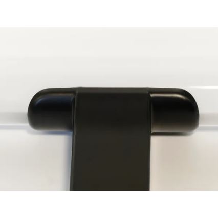 LED φωτιστικό για καθρέφτη μπάνιου/12W/230V 59,5 cm IP44 μαύρο