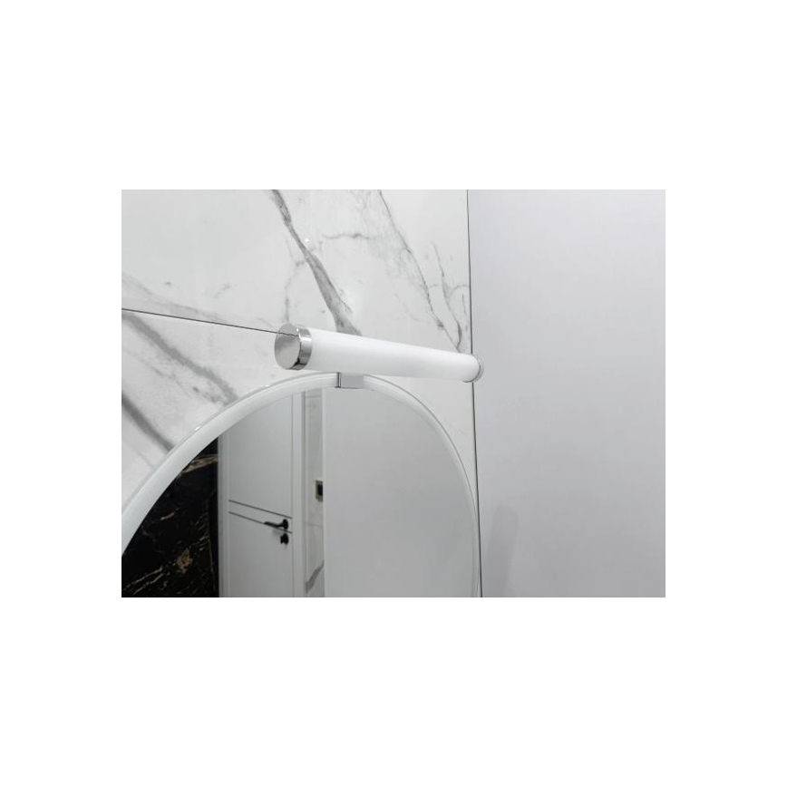 LED φωτιστικό για καθρέφτη μπάνιου, 8W/230V, 30 cm, IP44, γυαλιστερό χρώμιο