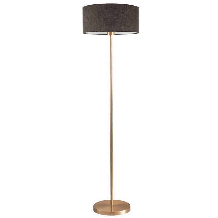 LED φωτιστικό δαπέδου TUNJA 1xE27/20W/230V Ø 38 εκ. χρυσό/καφέ