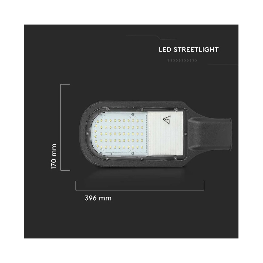 LED φωτιστικό δρόμου SAMSUNG CHIP LED/50W/230V 4000K IP65