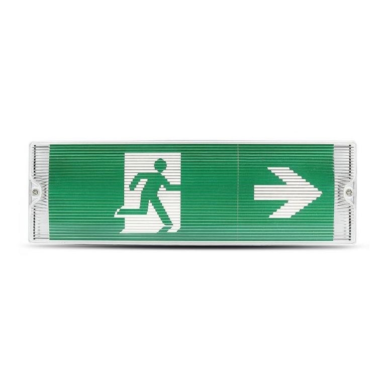 LED Φωτιστικό Έκτακτης Ανάγκης EMERGENCY EXIT LED/3W/230V IP65 6000K 1200mAh