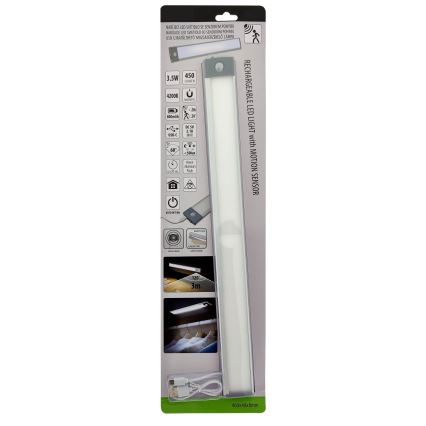 LED Φωτιστικό επίπλων με αισθητήρα LED/3,5W/5V USB 800 mAh 4200K 46 εκ.