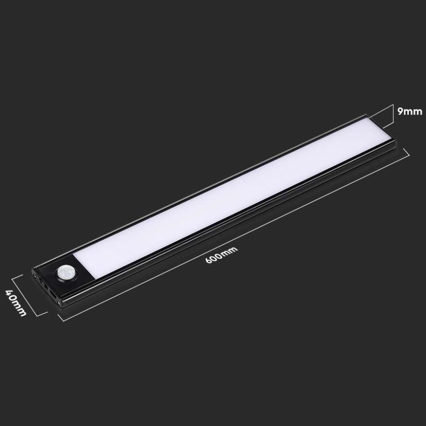 LED φωτιστικό κάτω πάγκου με αισθητήρα LED/2,5W/5V 4000K 3000 mAh