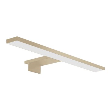 LED Φωτιστικό μπάνιου για καθρέφτη LED/8W/230V 4000K 50 εκ. IP44 ματ χρυσό
